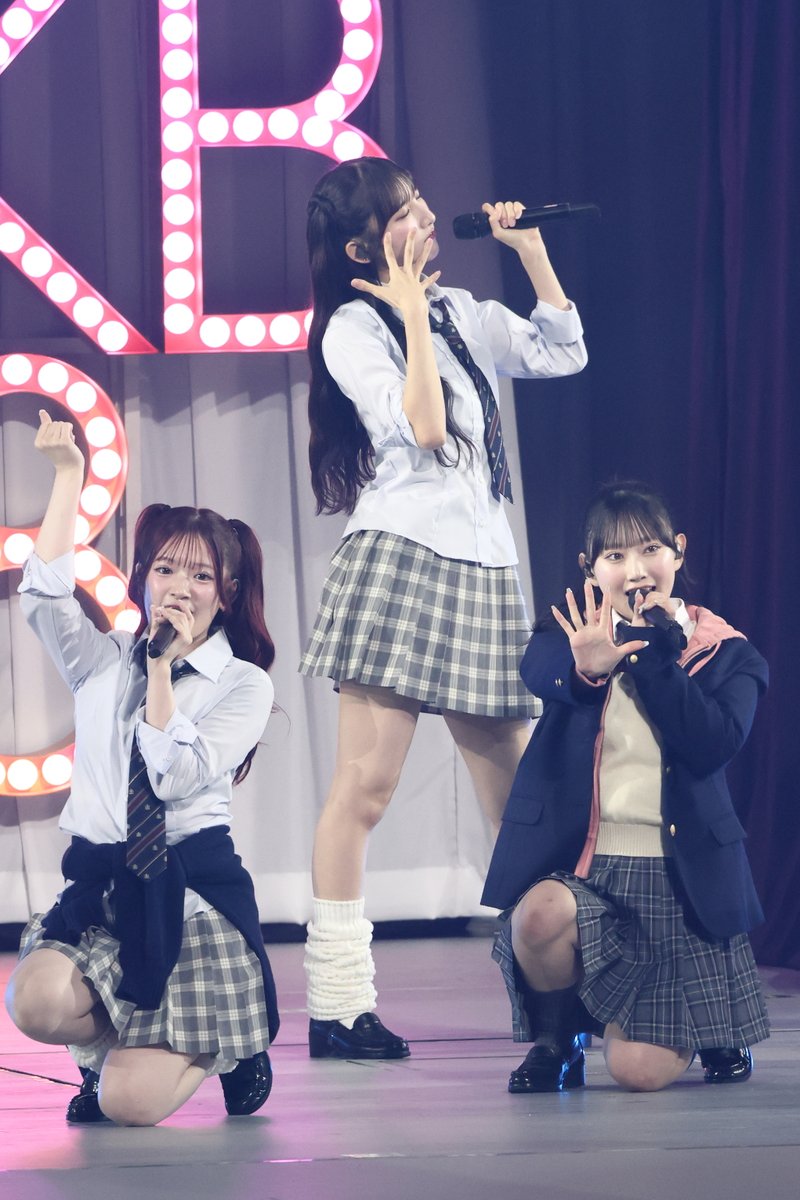 1041marurun's tweet photo. 2026.9.26Kアリーナ横浜  
#徳永羚海 
#長友彩海 
#武藤小麟
#AKBサンコンコン https://t.co/dXXG4FE8Hk