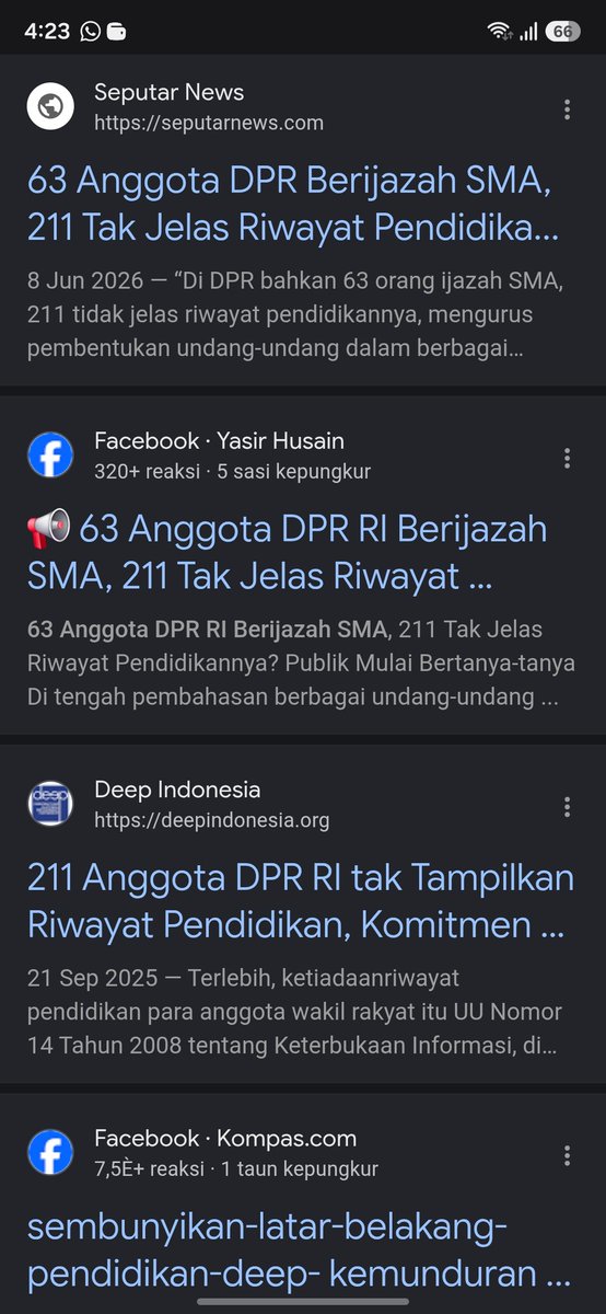 t_dharmawandi's tweet photo. @RA_leather Maklumin aja .. konon katanya anggota DPR itu banyak yang ga jelas sekolah nya, jd ga tau cara nya kerja https://t.co/Y6rkyjaGEO