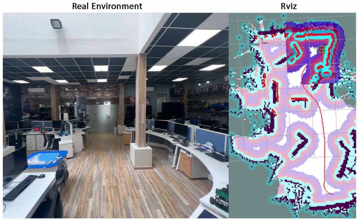 RoboticsMDPI's tweet photo. #NewPaperOnline
📖 ROSNavBench: An Automated Benchmarking Framework for Systematic Planner–Controller Selection in Mobile Robotics
👉 https://t.co/h25HSCvHUb
✍ By Fatimah Alahmed, Khaled Gabr, Mohamed Abdelkader, Imen Jarraya, etc.

#Robotics #autonomousnavigationsystems https://t.co/czcuqMTCtP