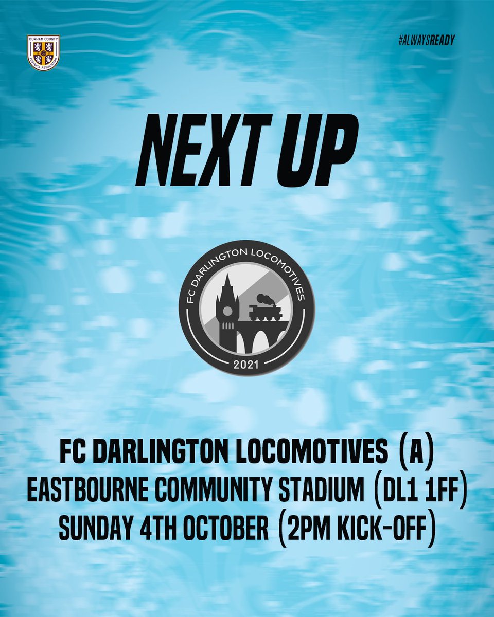 SSFCWomen's tweet photo. Our Reserve Team are back in action! ⚽👊
 
🆚 FC Darlington Locomotives (A)
🏟️ Eastbourne Community Stadium (DL1 1FF)
🗓️ Sunday 4th October (2pm kick-off)
🏆 DCFA Women's Second Division

#SSFC #AlwaysReady https://t.co/MkONFXFLv7