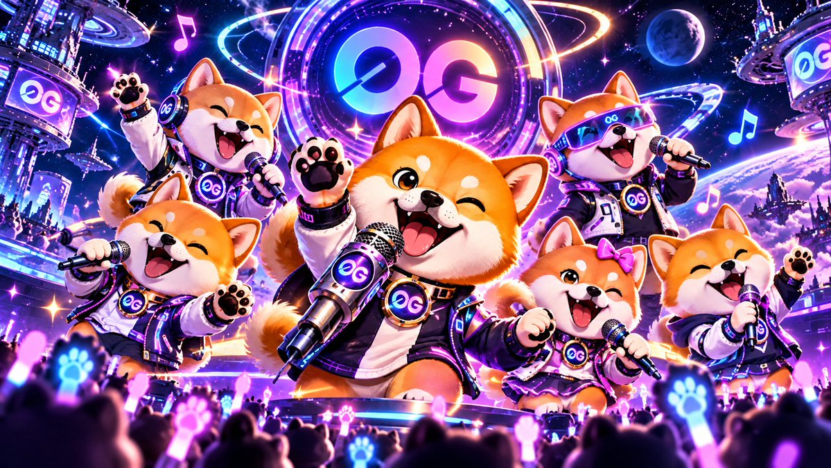 0G_Inu's tweet photo. POV: the $0GINU pack realizes there’s no sound in space…

…and starts singing anyway. 🎤🐕🚀

Who’s joining the pack?

@0G_labs

#0GINU #0G https://t.co/3CdQhSMWeW