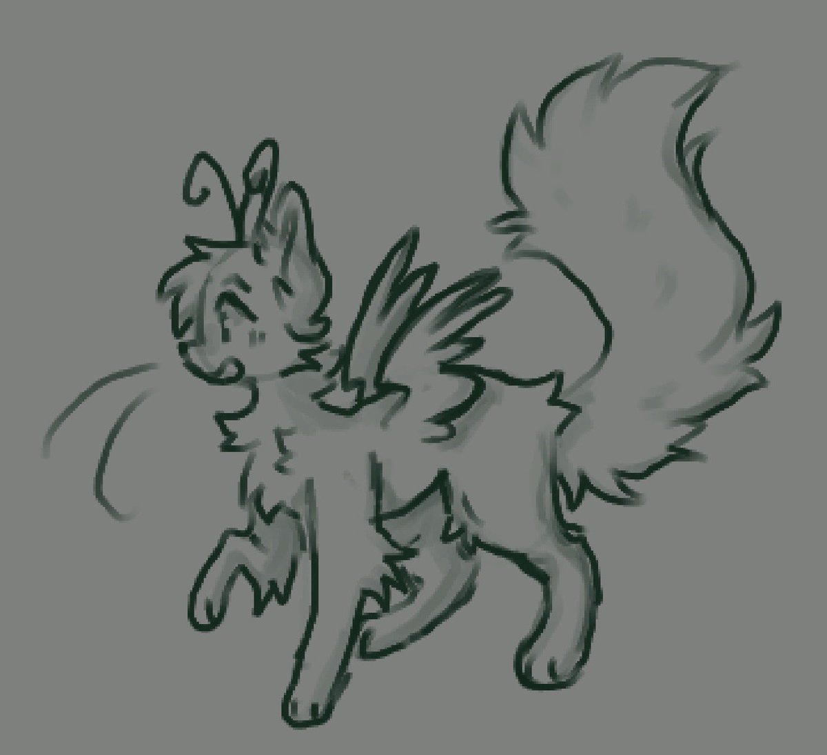 ChipperSpring's tweet photo. Gotta doodle my catsona more, he needs a redesign so bad 😩 
.
#furryart #warriorcats #wctwt https://t.co/WrvK93jpQ8