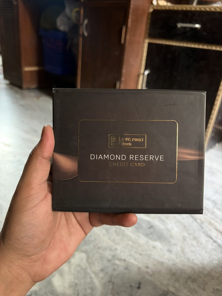 RAJNEESHGUSAI's tweet photo. Complimantary for me diamond reserve idfc credit card #ccgeeks #creditcards #idfcfirstbank https://t.co/YaFEYjCF4P