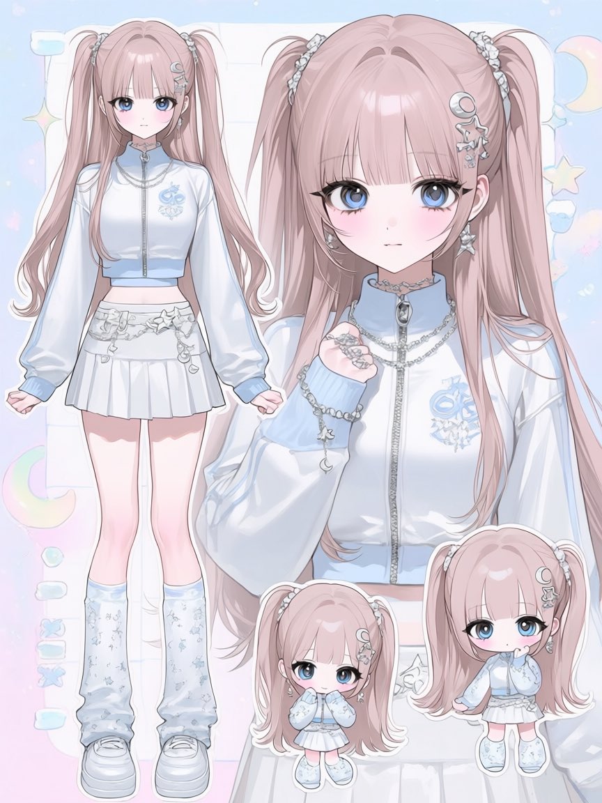 Hiyonyaa's tweet photo. キラキラかんわいいο(=·ω＜=)ρ⌒⭐️ミ
星もジャラジャラアクセもだいすき♩
素敵なプロンプトありがとう♡ https://t.co/2aIHF7uFsx