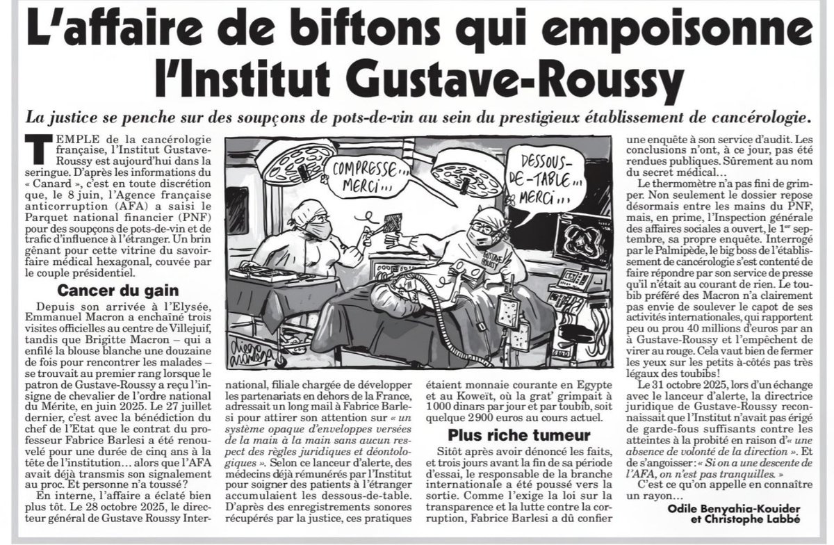 Gallieni_57's tweet photo. @french_report78 #anticor #anticorveille #santé #PNF Institut Gustave-Roussy cancer corruption justice https://t.co/Du90Q1YjLr