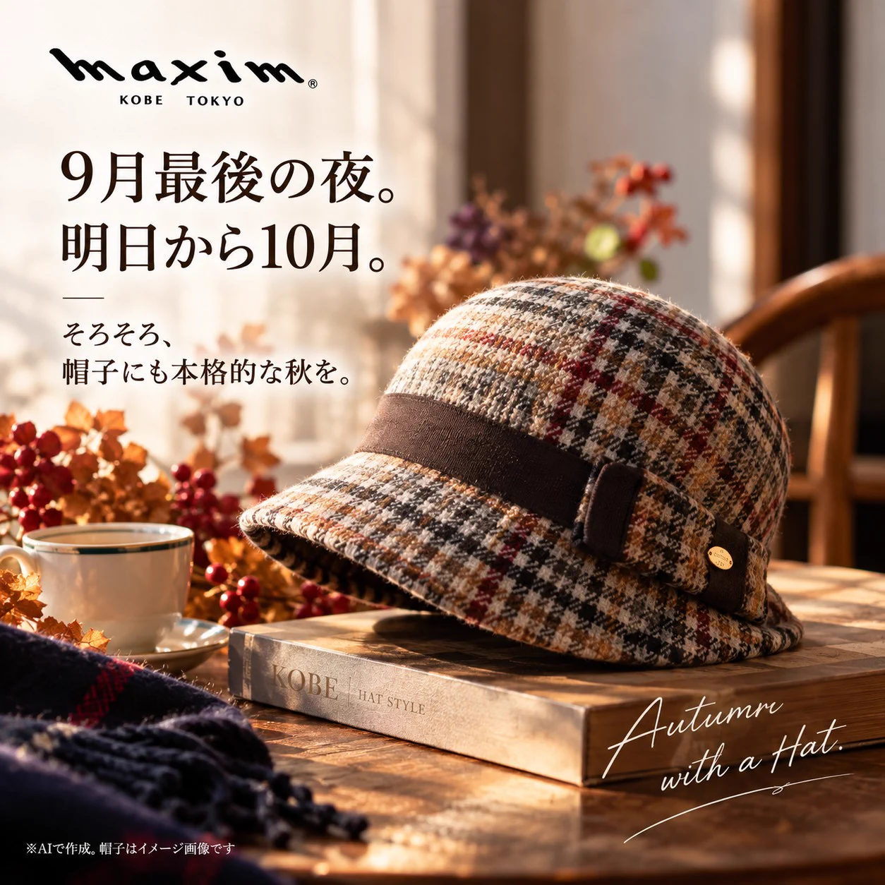 マキシン（MAXIM）【公式】神戸の老舗帽子ブランド since1940