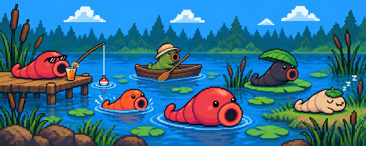 leechfees's tweet photo. New Update

Finish the skim, walk away with a hat.

Eight wallets drained and he keeps something from the bottom of the pond. Whatever it is, he wears it on the slide.

Also on the site now: the price ladder, all eight steps, and a register of salted wallets. It is empty. https://t.co/J67UOQmI50