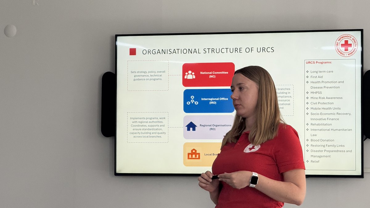 RedCrossUkraine's tweet photo. 🇹🇷 Ukrainian Red Cross specialists visited #Türkiye to exchange experience in operating and developing Community Centers, including volunteer management, needs assessment and adapting services during emergencies. #CommunityCenters #HumanitarianAction 🤝 @Kizilay https://t.co/qqQBvlPr50