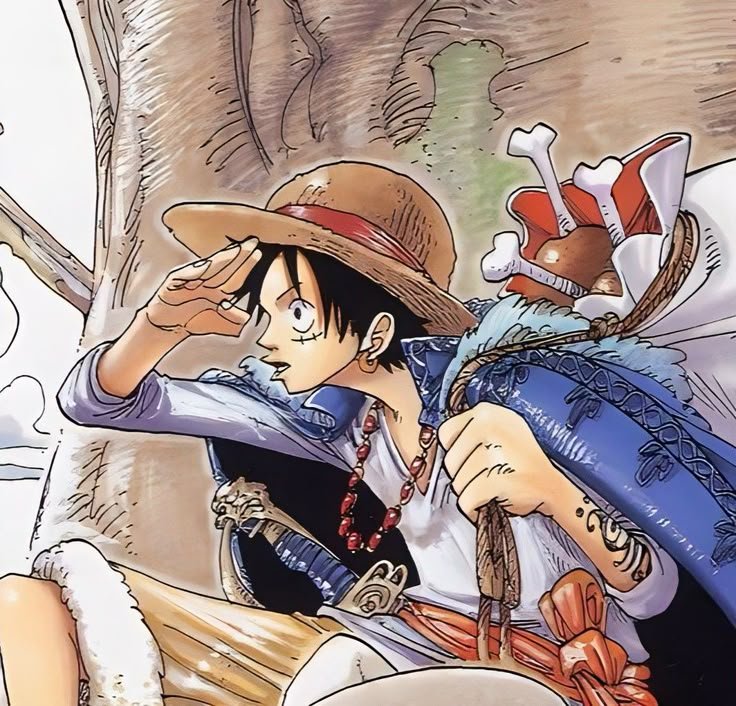 _straw_hattt's tweet photo. Luffy is so handsome in these arts 
#Onepiece #optwt #Luffy https://t.co/FxblU3YilA