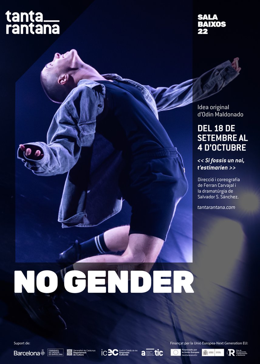 EnPlatea's tweet photo. Yadira Agurto trae su #crítica de NO GENDER, obra que puede verse en el @elTantarantana de #Barcelona https://t.co/aCWjqubJYD @ferrancarvajal @merlacostu #NoGender @yadira_agurto https://t.co/KNk5kVndsd