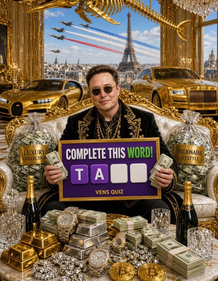 awan_12349110's tweet photo. Complete the word: T A _ _
What word comes to mind first? 👀

      $2,000 prize — Go! 🚀 https://t.co/KmaAJcjI5u
