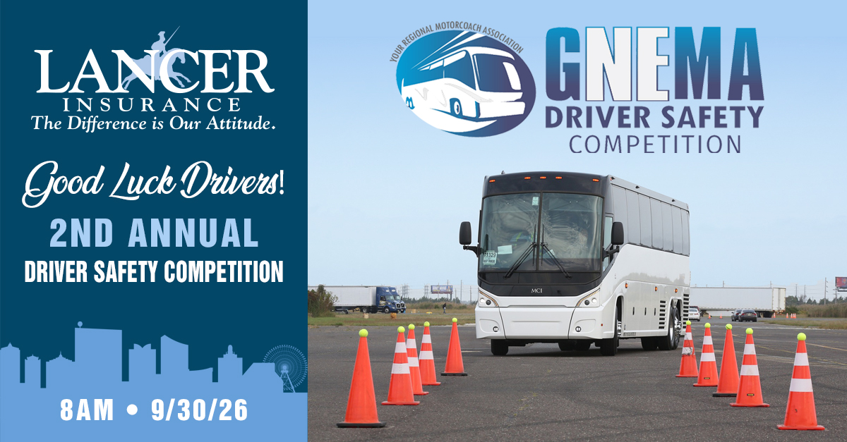 LancerInsurance's tweet photo. Who will rise to the top today at #GNEMA's Annual #DriverSafetyCompetition? #LancerInsurance is honored to provide this year’s event t-shirts and support the association’s commitment to safety and community within the motorcoach industry. Good luck to all!
https://t.co/DLb93KwGW2 https://t.co/abSwARAWIC