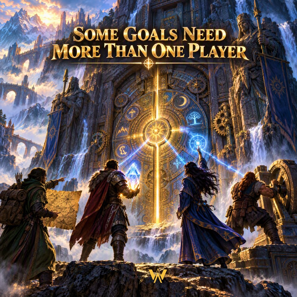 AIWORLDSGAMES's tweet photo. 🤝 What if cooperation was necessary?

Some goals could require multiple players:

→ Resources
→ Skills
→ Territory knowledge

The challenge isn’t just completing the objective. It’s finding the right people to do it with.

👉 https://t.co/2eHVhLCfQa https://t.co/VGLA3UNqLV