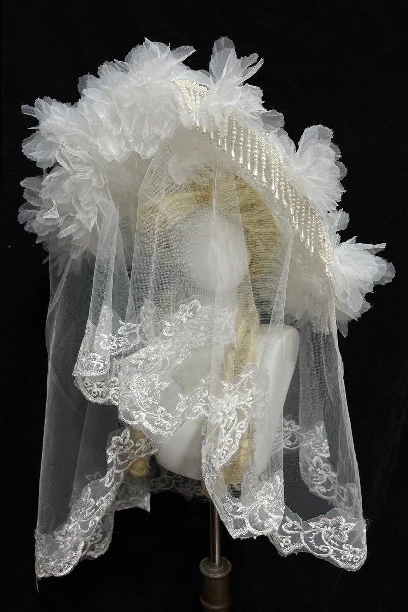 evergreenhues's tweet photo. veiled hat https://t.co/YJAsLK69UG