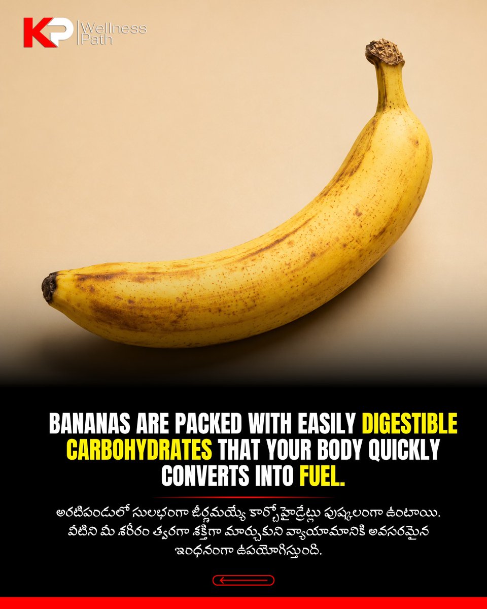 lillianlee2fp30's tweet photo. The simplest pre-workout may already be in your kitchen: a banana. It provides quick energy, potassium for muscle and nerve function, and may boost energy when eaten 30–60 minutes before exercise. Stay hydrated too. https://t.co/JTBEQcjPnj