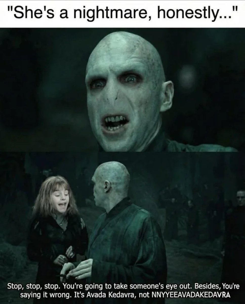 AllboutHogwarts's tweet photo. 🤣🤣🤣

#harrypotter #hermionegranger https://t.co/MVo5cy6cbj