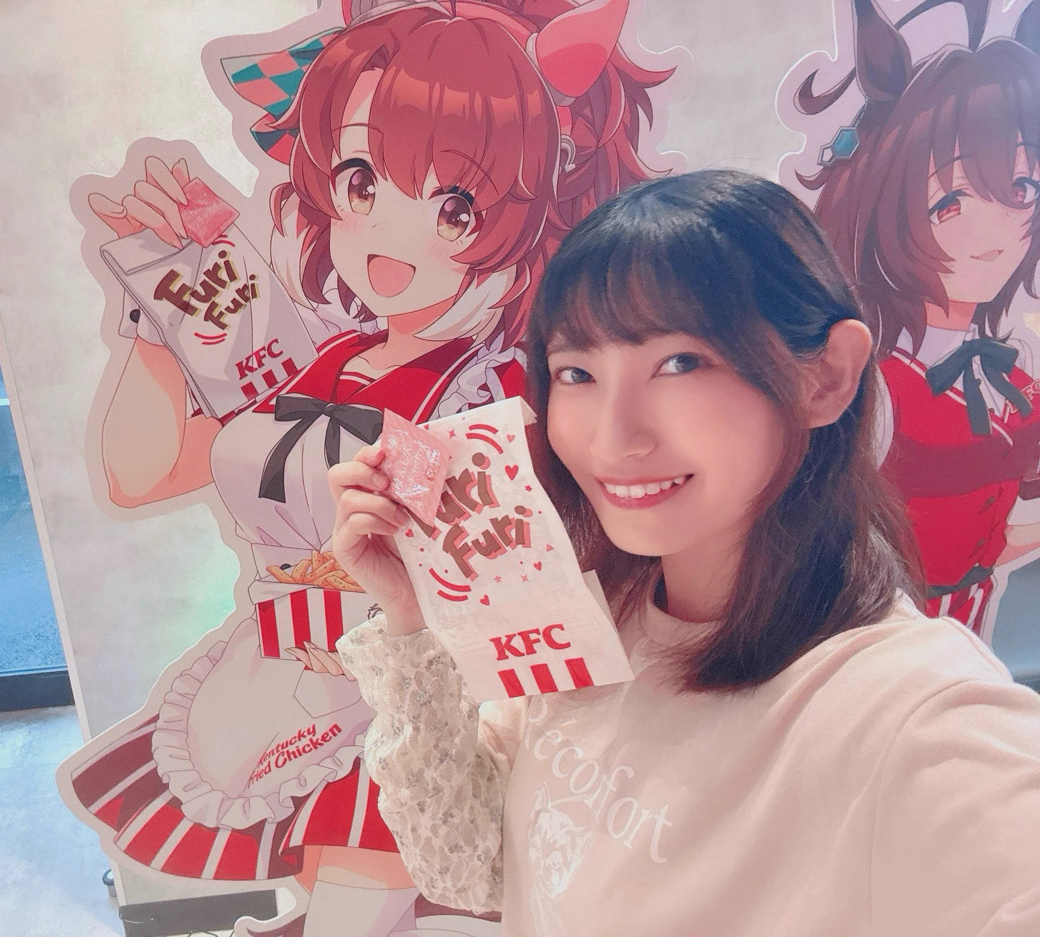 た*の様 ウマ娘 ケンタッキーコラボ ダンツフレームサイン 福嶋晴菜 福嶋晴菜 Official on X: 