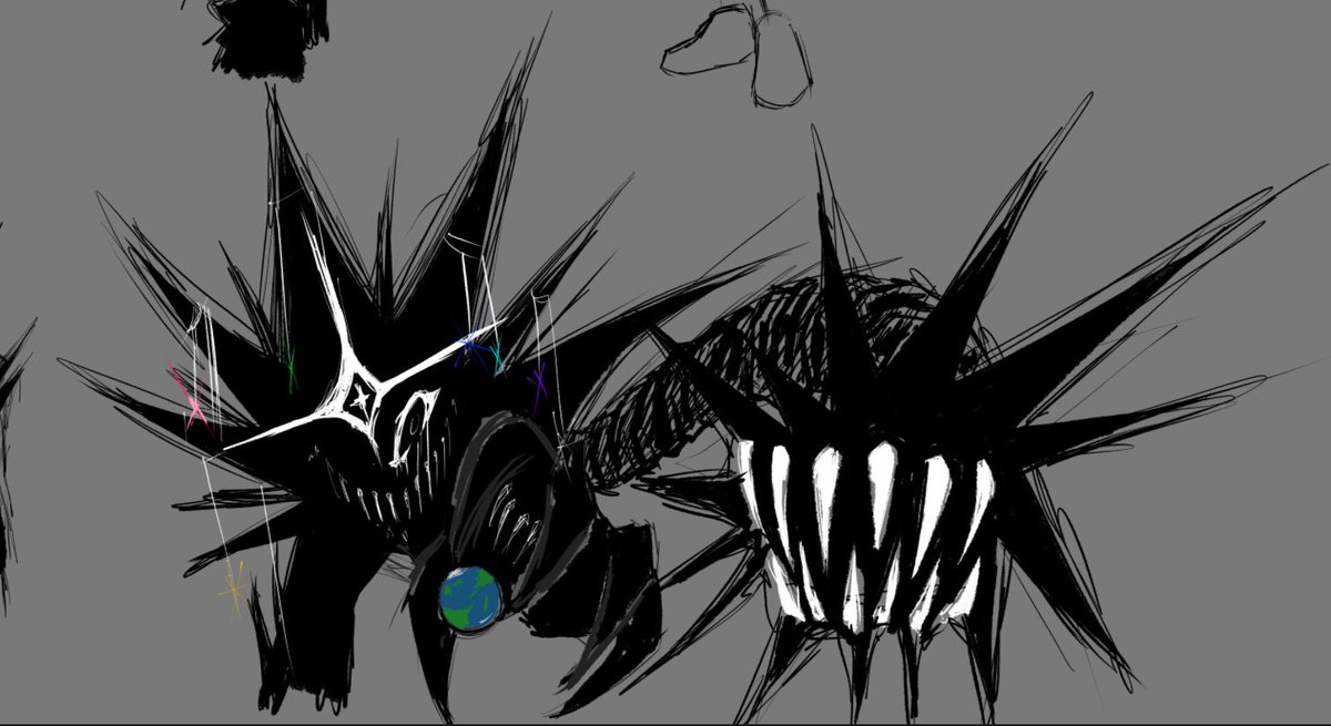 Ark_Brsh's tweet photo. Magma doodle with a friend #Sonicoc https://t.co/jx5Zx0rfwI