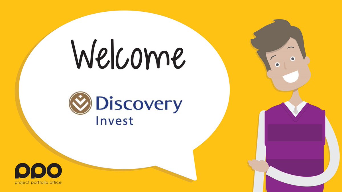 PPO's tweet photo. We’re pleased to welcome Discovery Invest as a new @PPO client. Following an evaluation & trial, Discovery Invest selected PPO to support its #projectmanagement framework. We look forward to supporting Discovery Invest on its #PPM journey. #PMOT https://t.co/7gHvvNA5K2