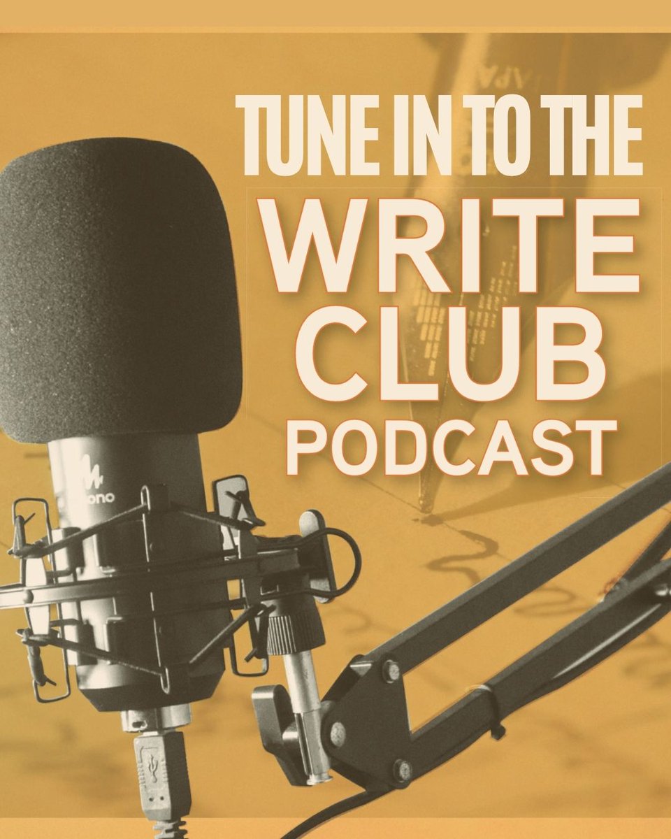 WritingMagazine's tweet photo. Happy International Podcast Day! 🎧✨

Here on The Write Club Podcast, we’ve had the pleasure of going behind the scenes with incredible authors to pull back the curtain on how books actually get written!

📲 Never tuned in? Search The Write Club wherever you listen to podcasts. https://t.co/EO7jhm1pXV