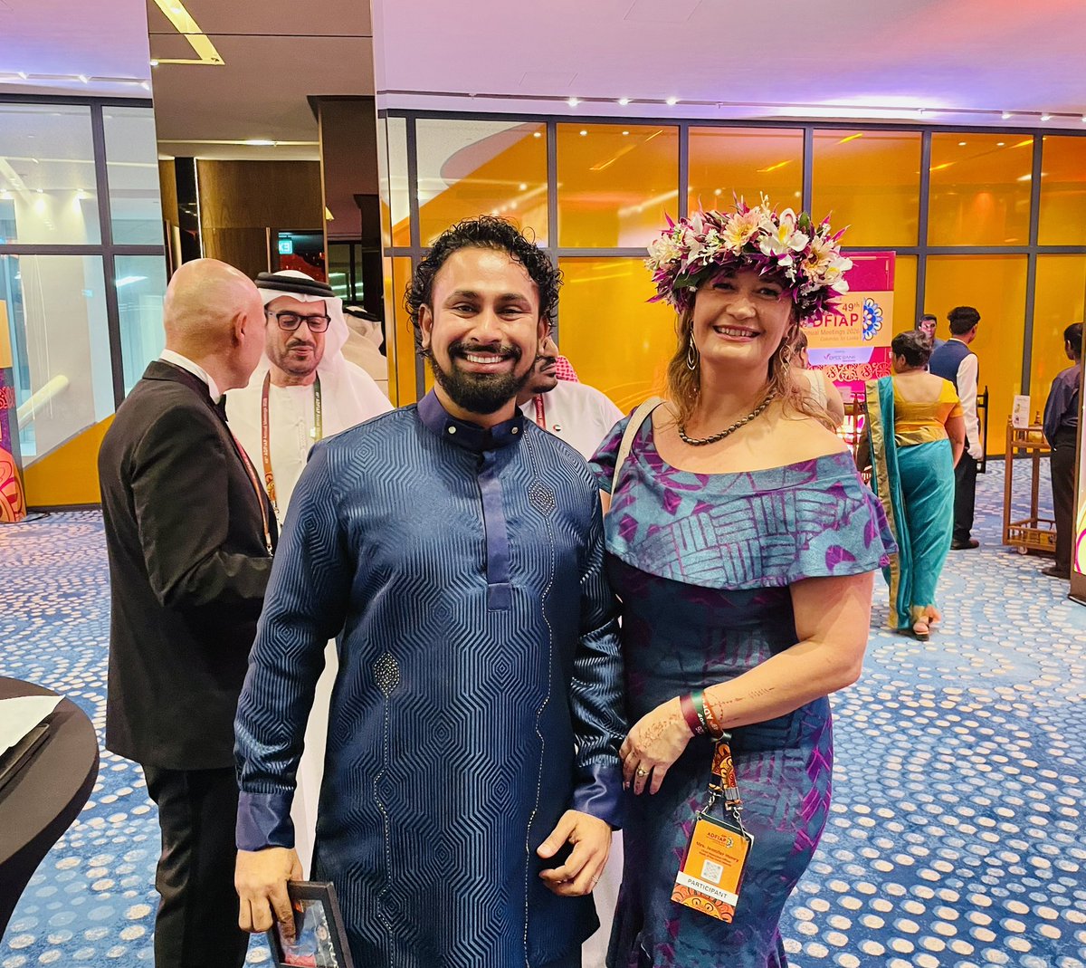 glsandun's tweet photo. Moments before the gala and awards night at the 49th ADFIAP Annual Meetings in Colombo. A celebration of achievement, culture, and the connections that help turn dialogue into cooperation. Grateful to ADFIAP and DFCC Bank. 🇱🇰🤝 #ADFIAP #DevelopmentFinance @dfcclk @ADFIAP @glsandun @sandunharshana