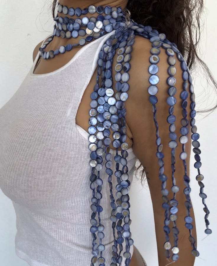 s0nofzion's tweet photo. layered shell bead body scarf https://t.co/aOintUlXaU