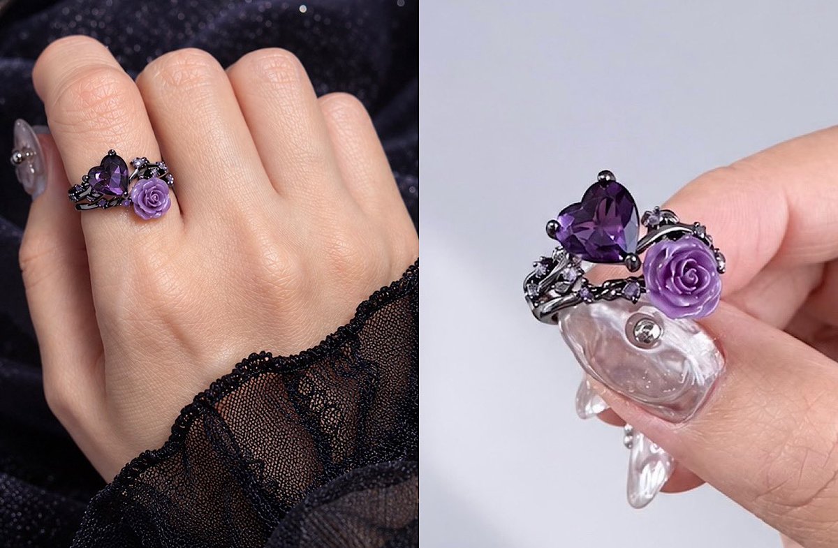 temari_liberte's tweet photo. 紫の薔薇と♡ https://t.co/VDaA6bSh0U