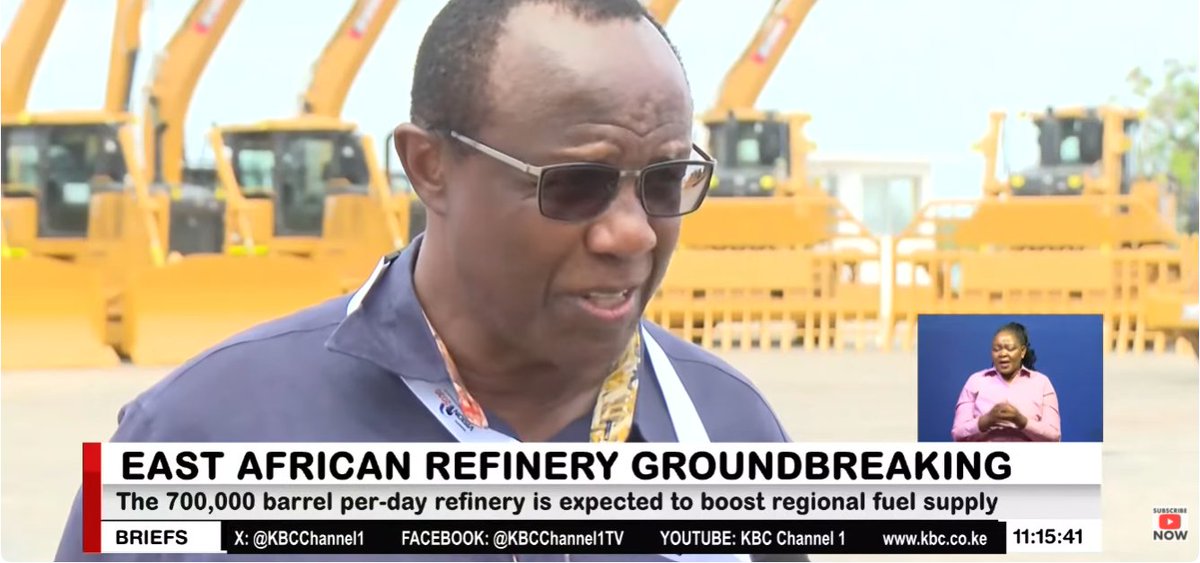 MwangoCapital's tweet photo. President’s Chief Economic Adviser David Ndii on the Dangote East Africa oil refinery:

— East Africa consumes about 20M tonnes of petroleum products annually, equivalent to ~400,000 bpd, versus potential regional crude production of ~600,000 bpd.

— The region spends more than $10B annually on petroleum product imports, including about $4B by Kenya, with ~$2B attributed to freight, insurance and related import costs.

— The 700,000-bpd refinery is expected to employ 50,000–60,000 workers during construction and inject about KES 2B per month through wages.

— Ndii estimates the refinery could add about 3 percentage points to manufacturing’s share of GDP, with associated petrochemicals adding another 2 percentage points.

— The refinery will require about 200,000 cubic metres of fresh water daily, with Lamu offering a deep-water port, industrial land and access to Tana River water.

— Ndii estimates the refinery and related activity could move Lamu into Kenya’s five largest county economies.

https://t.co/j2l4jJ5eHG