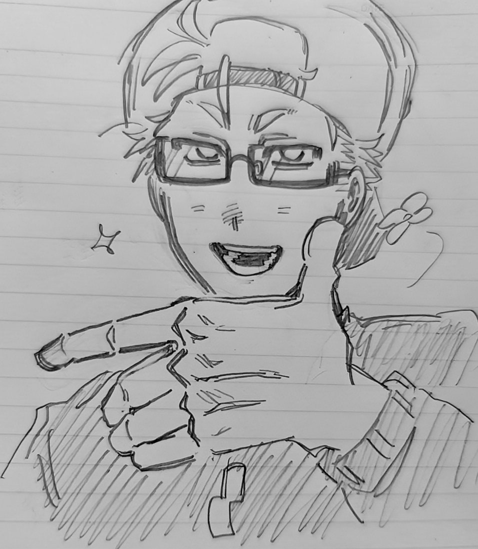 81happa1's tweet photo. なんも描くネタがない https://t.co/Wl7QnkuiX3