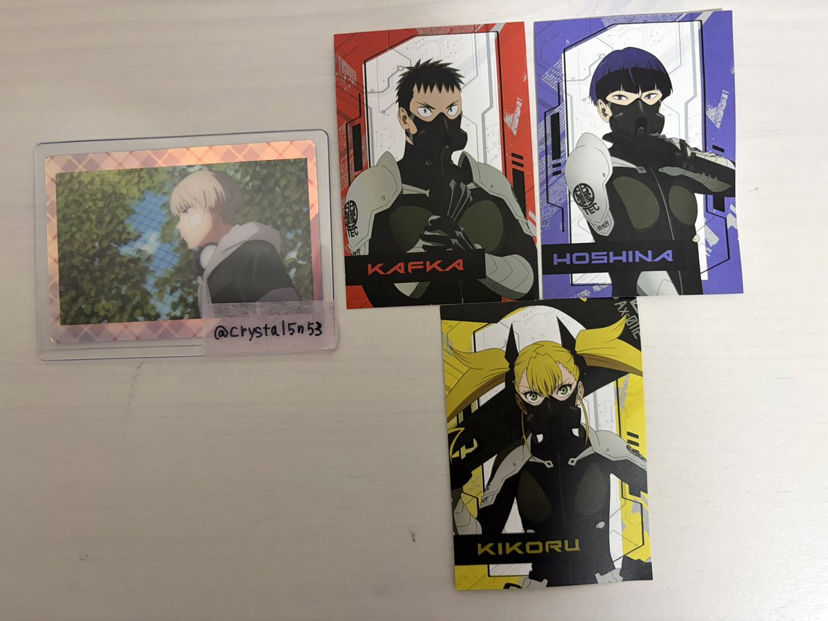 crystal5n53's tweet photo. 怪獣8号 マスク　MASCODE
【交換】

譲】カフカ　保科　キコル

求】鳴海

郵送希望。なるべく纏めて希望。
お気軽にお声掛けください。 https://t.co/rA8llZZUAm