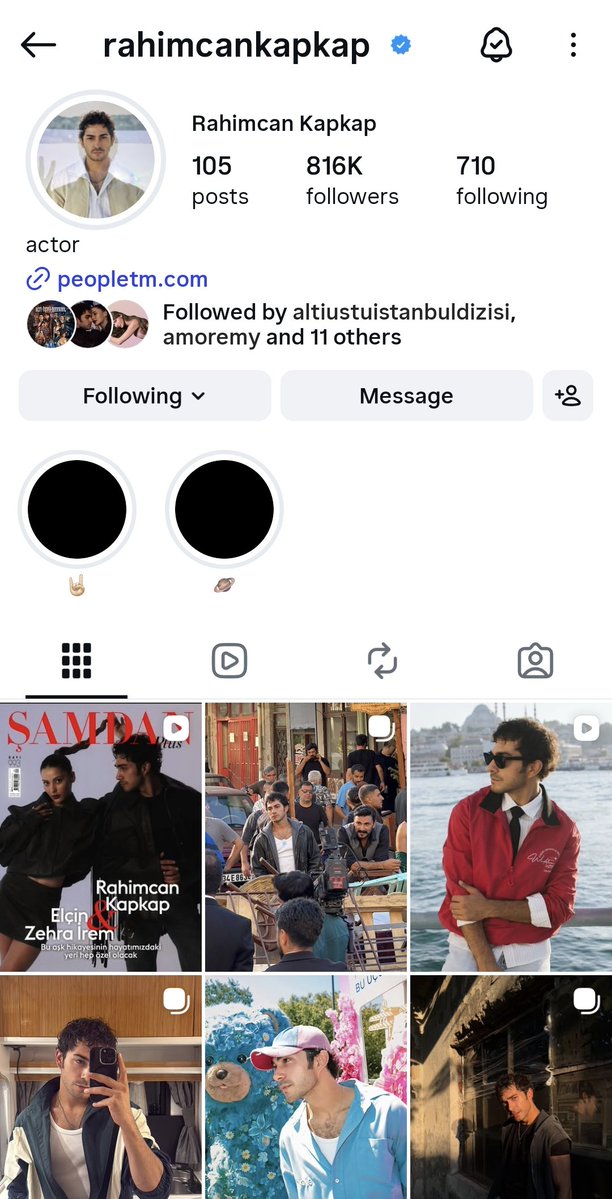 LivLaughLov0707's tweet photo. I am loving to see the view of @rahimcankapkap and @eelcinz ig profile çok güzel #EmNaz #Rahel 🥀🤍🍯🥞 #Soulmates #coupleStyle https://t.co/uDEkAbLDf0