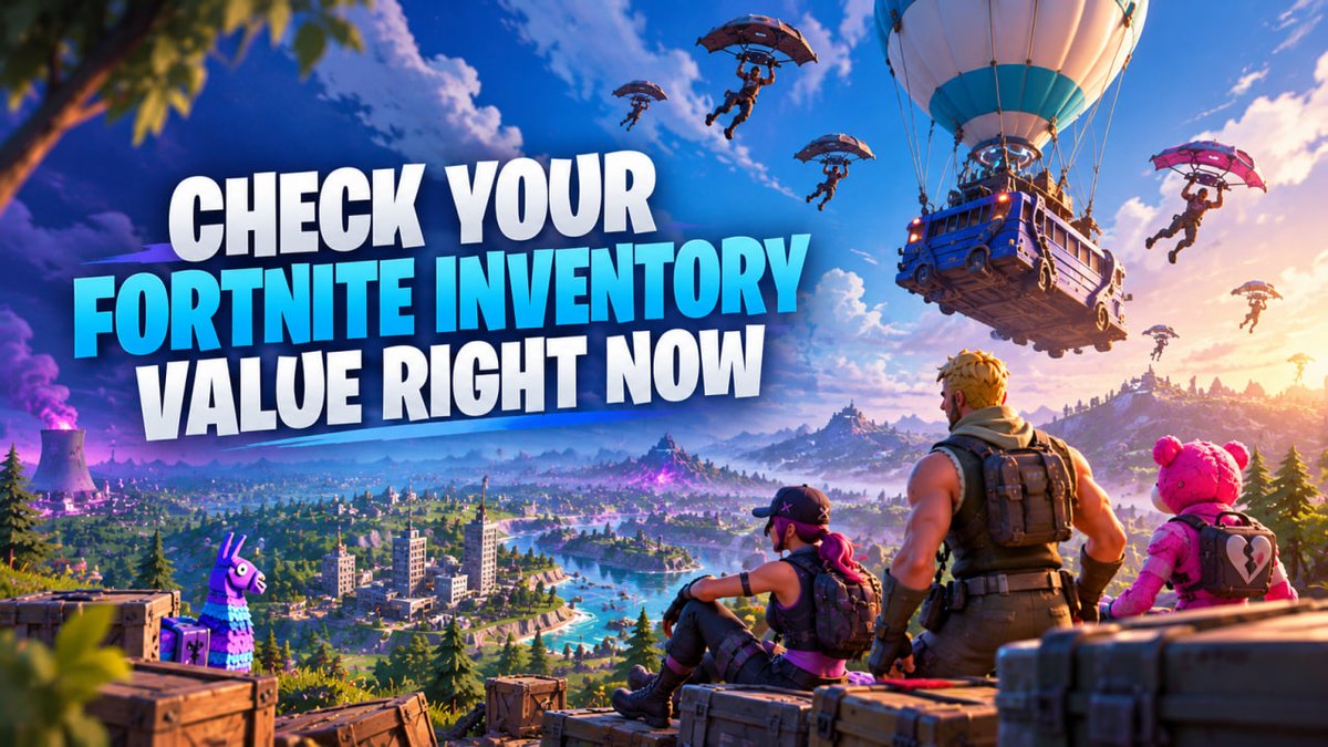 als20191's tweet photo. See the total estimated value of your Fortnite collection

Check yours: https://t.co/NTkpaUSOpr

#fortnite #fortniteclips https://t.co/qyzAAcOgad