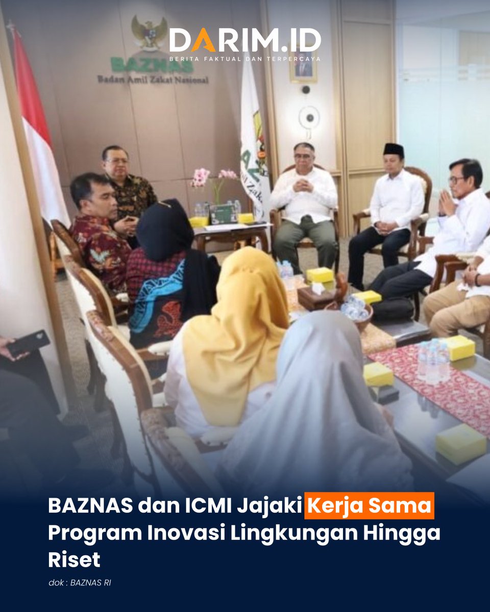 darimbdk's tweet photo. BAZNAS dan ICMI Jajaki Kerja Sama Program Inovasi Lingkungan Hingga Riset

Baca berita selengkapnya di :
https://t.co/iBKalewomW

Sumber : @baznasindonesia https://t.co/h2IVF3gHut