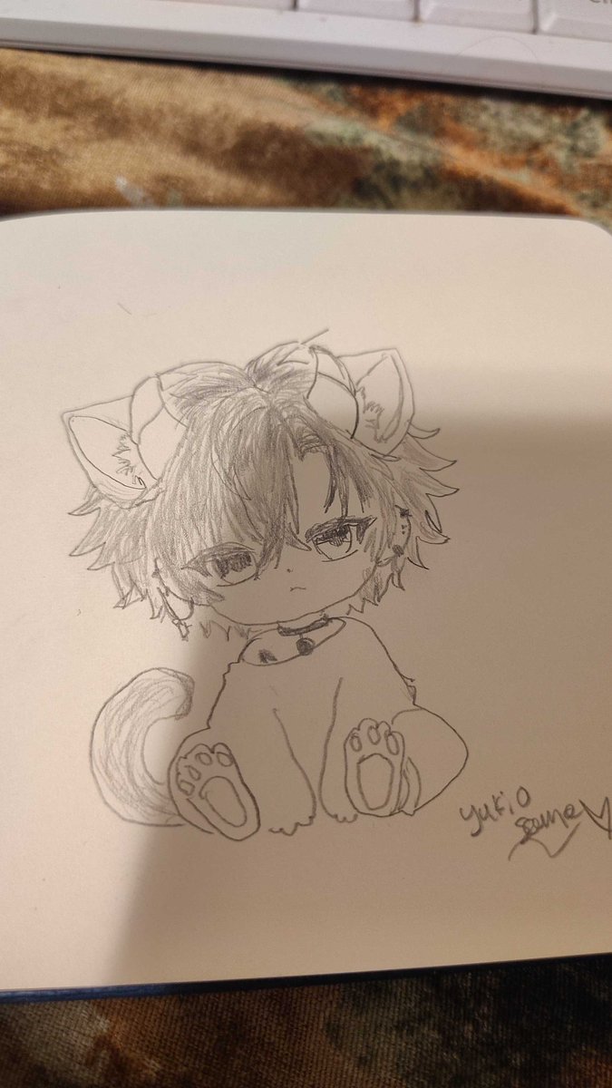 Yukio_samaTv's tweet photo. did a lil drawing of my oc as a chibi ^w^  what do chu guys think ^w^ https://t.co/HB5OFWxMl2