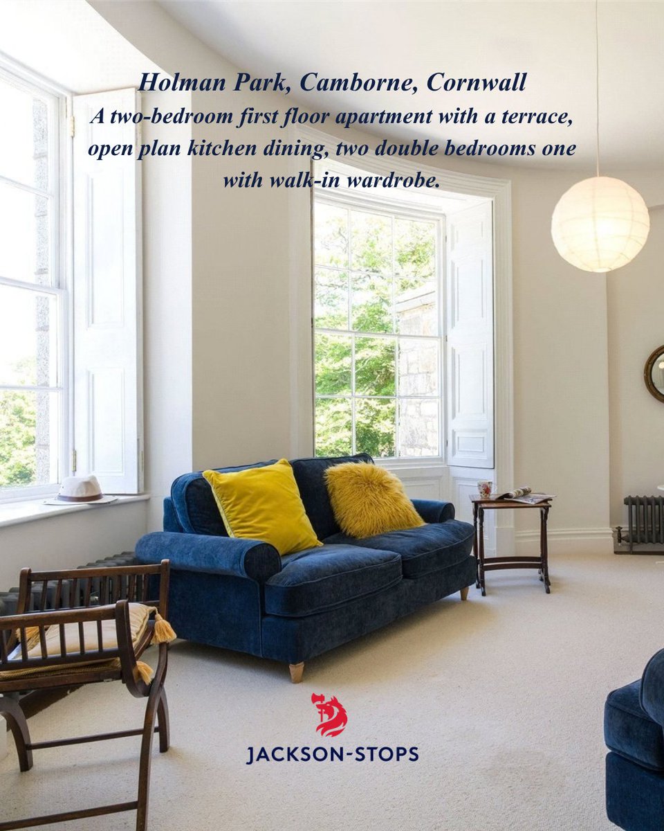 JS_Cornwall's tweet photo. New listing
Holman Park, Camborne, Cornwall
Guide price £350,000

A two-bedroom first floor apartment with a terrace, open plan kitchen dining, two double bedrooms one with walk in wardrobe.

https://t.co/dvnrLJFDaB

#cambornepropertysales #rosewarnehouse #countryhouseapartment https://t.co/sRMuZVqTNb