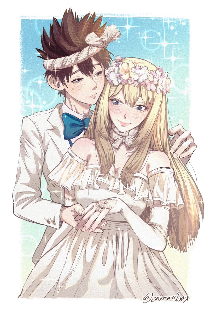 carame1xxx's tweet photo. クロルリ結婚式💍
(捏造部分アリ) https://t.co/MgSW1zE8ys