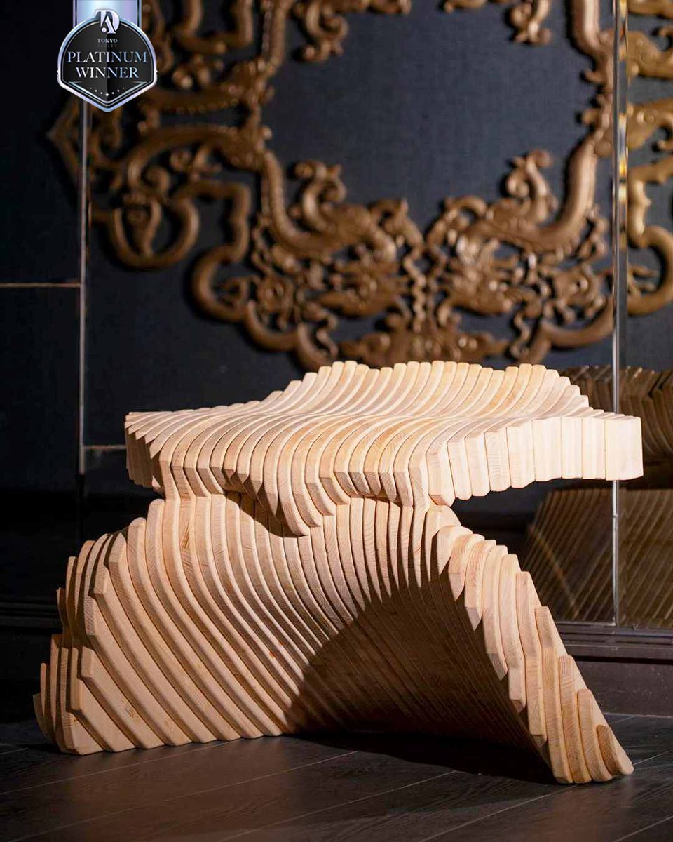 tokyodesignawd's tweet photo. 𝟐𝟎𝟐𝟔 𝐏𝐥𝐚𝐭𝐢𝐧𝐮𝐦 𝐖𝐢𝐧𝐧𝐞𝐫 🏆
The Fortunate Ruyi Chair by Xudong Interior Decoration Design Co., Ltd.
Winner's Page: https://t.co/kENWtQKDUY
🔗 Submit via link in bio.
#TokyoDesignAwards #designawards #designcompetition #design #furnituredesign https://t.co/IrHKXDsYDL