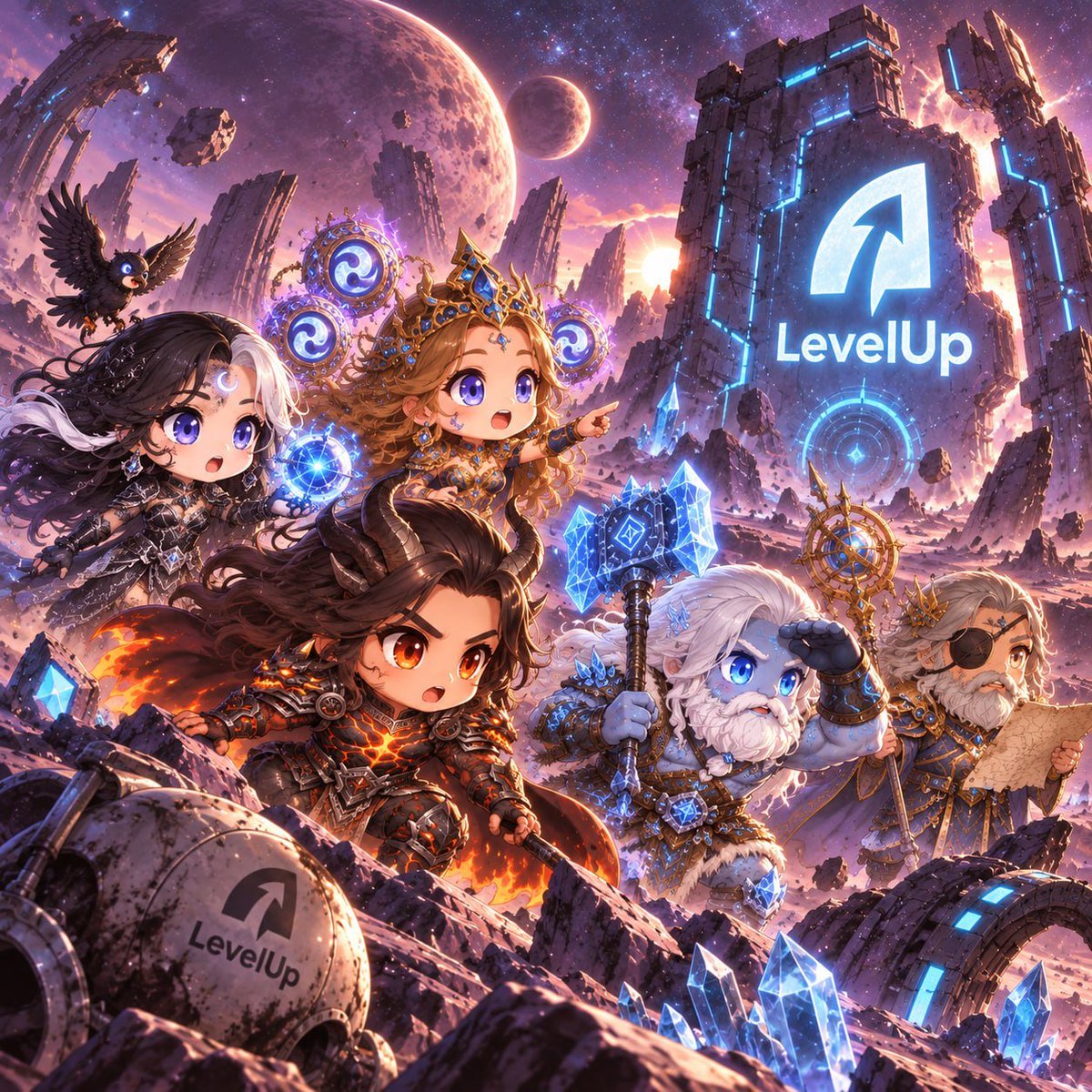 Level_Up_quest's tweet photo. 🧠 What if your NFTs could do more than just sit in your wallet?

We are actively exploring NFT composability—combining assets to unlock greater utility, rarity, and value. 💎✨

The future of on-chain assets is dynamic. We are building the next layer of value. Stay tuned! 🚀

#LEVELUP #WEB3 #NU #Gamefi #Quest #Giveaway
