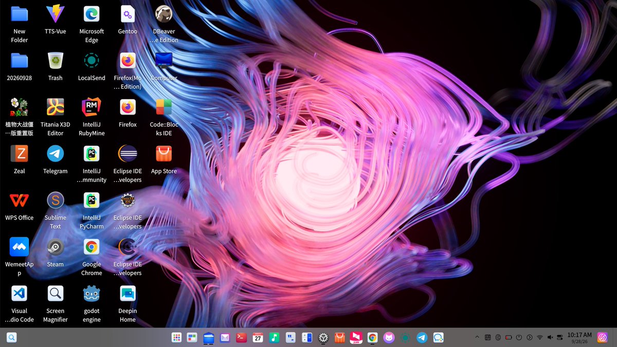 DeepinL54509's tweet photo. deepin 25 is a lifesaver for low-spec PCs 🐌 Low resource usage, keeps old devices running smooth Old PC users, give it a go.🎲View: https://t.co/VS1nzlckfi

#deepin #Linux #SystemOptimization #OpenSource https://t.co/FjeuVjCSfT