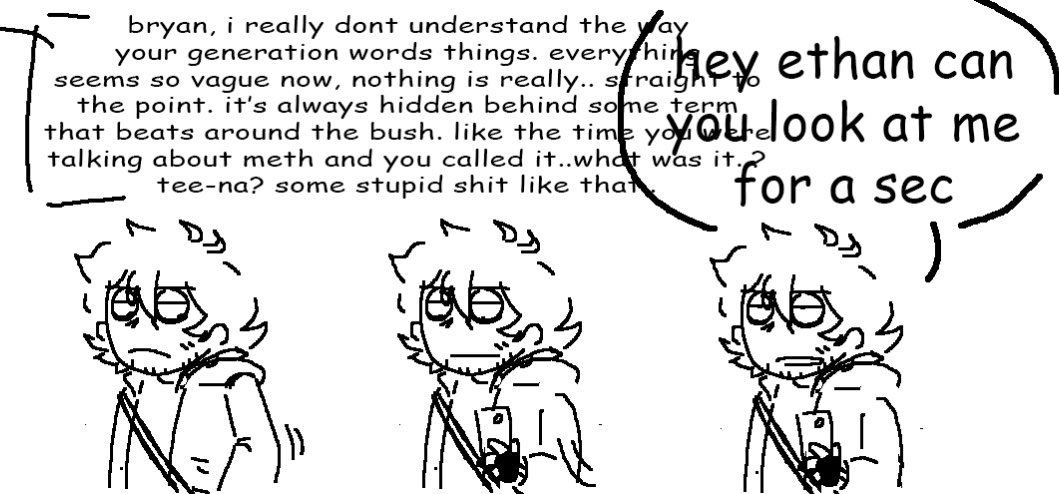 chuddychudling's tweet photo. #brythan comic about ethan’s facelessness https://t.co/pCrTv42ZMq