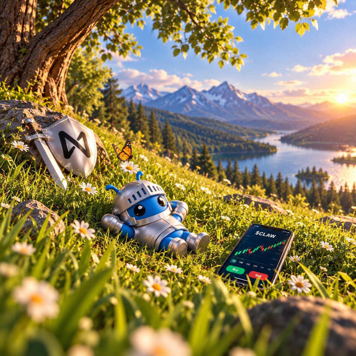 IronClawToken's tweet photo. It’s always good to touch grass now and again 🌾 https://t.co/3dXCtXEO2Y