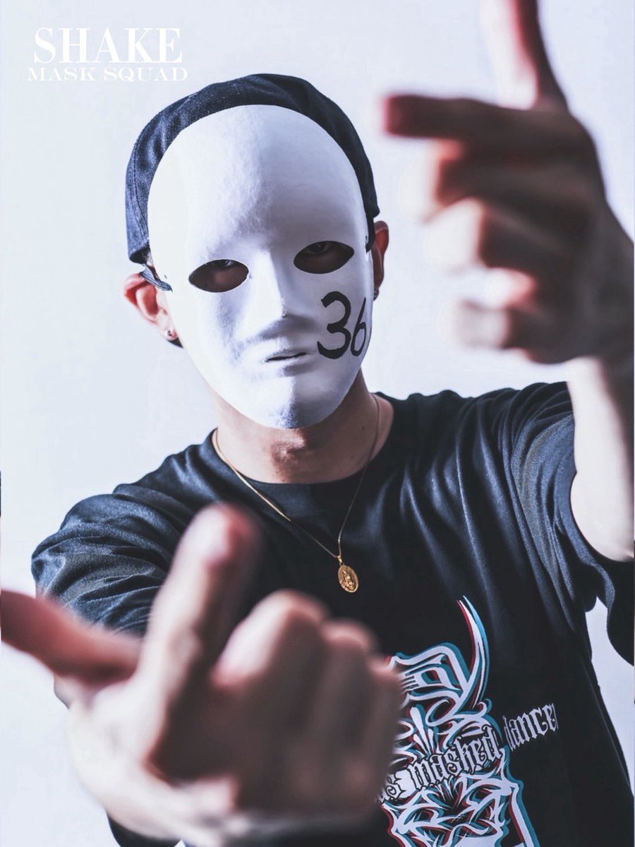 mask_squad_'s tweet photo. MASK NO.36

SHAKE
【シェイク】

ダンスジャンルはPOP
出身地は東京都🥀

『全力で届けます！カマス🐟』

#SKSQ https://t.co/YZCASJ684D