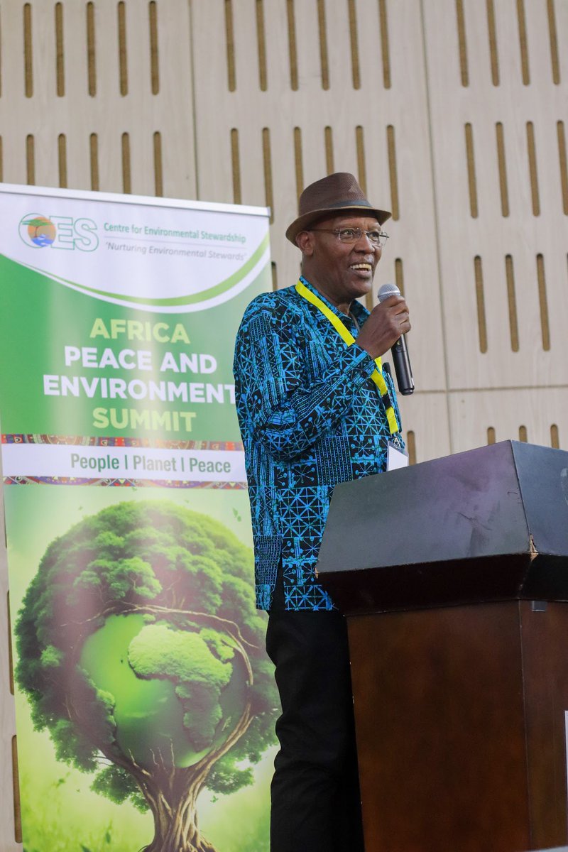 TheWIPCentre's tweet photo. 1/ 🌍 Happening Now in Nairobi, Kenya!
The Africa Peace and Environment Summit (#APES3)

The Summit under the theme;
“Intertwining Peace, Prosperity & Environmental Sustainability.” brings together diverse actors, including #CSOs, corporate and academic institutions, youth, religious and traditional institutions, and other actors from across Africa to examine the interconnectedness of peace, environmental sustainability and prosperity — and how collective action can help build peaceful, resilient and prosperous communities across Africa.

Over the next three days, participants will explore the People | Planet | Peace nexus, focusing on issues including climate and environmental action, peacebuilding and community resilience, while identifying practical approaches to address the challenges communities are facing.

Follow the conversations here✊🏾
#APES3 #ClimateJustice #SDG13 #SDG16