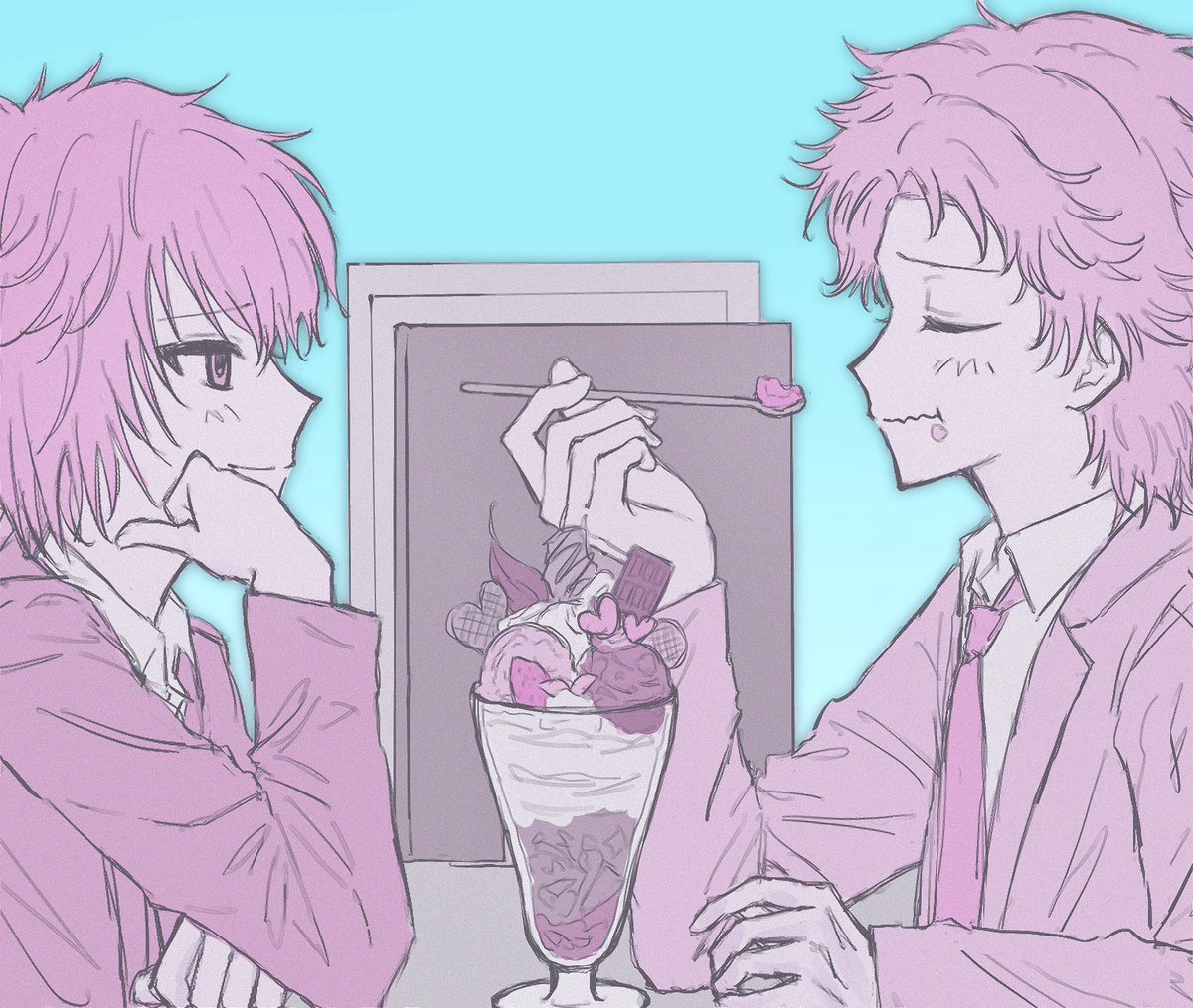 0_6_nyan's tweet photo. #今月描いた絵を晒そう
たくさん描いた> ̫<♩ https://t.co/raNNjCNzyp