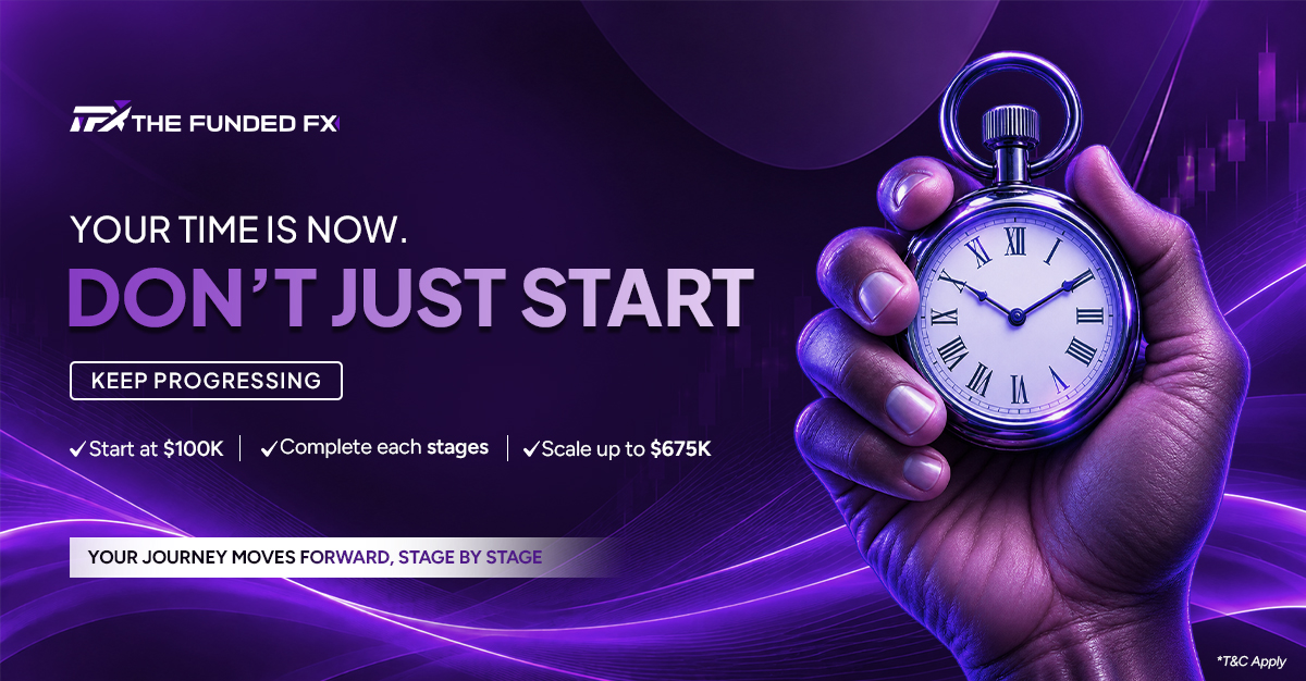 thefundedfx's tweet photo. Your journey doesn’t end when you start. It begins there. ⏱️📈

Start at $100K, complete each stage, and work toward scaling up to $675K.

Stay focused. Keep progressing. Take it stage by stage.

👉 Start your journey with The Funded FX.
.
.
.
.
.
.
#TheFundedFX #fundedtrader #forextrading #proptrading #fundedaccount #forextrader #trading #propfirm

Trading involves risk. Past performance does not guarantee future results. Terms & Conditions apply.