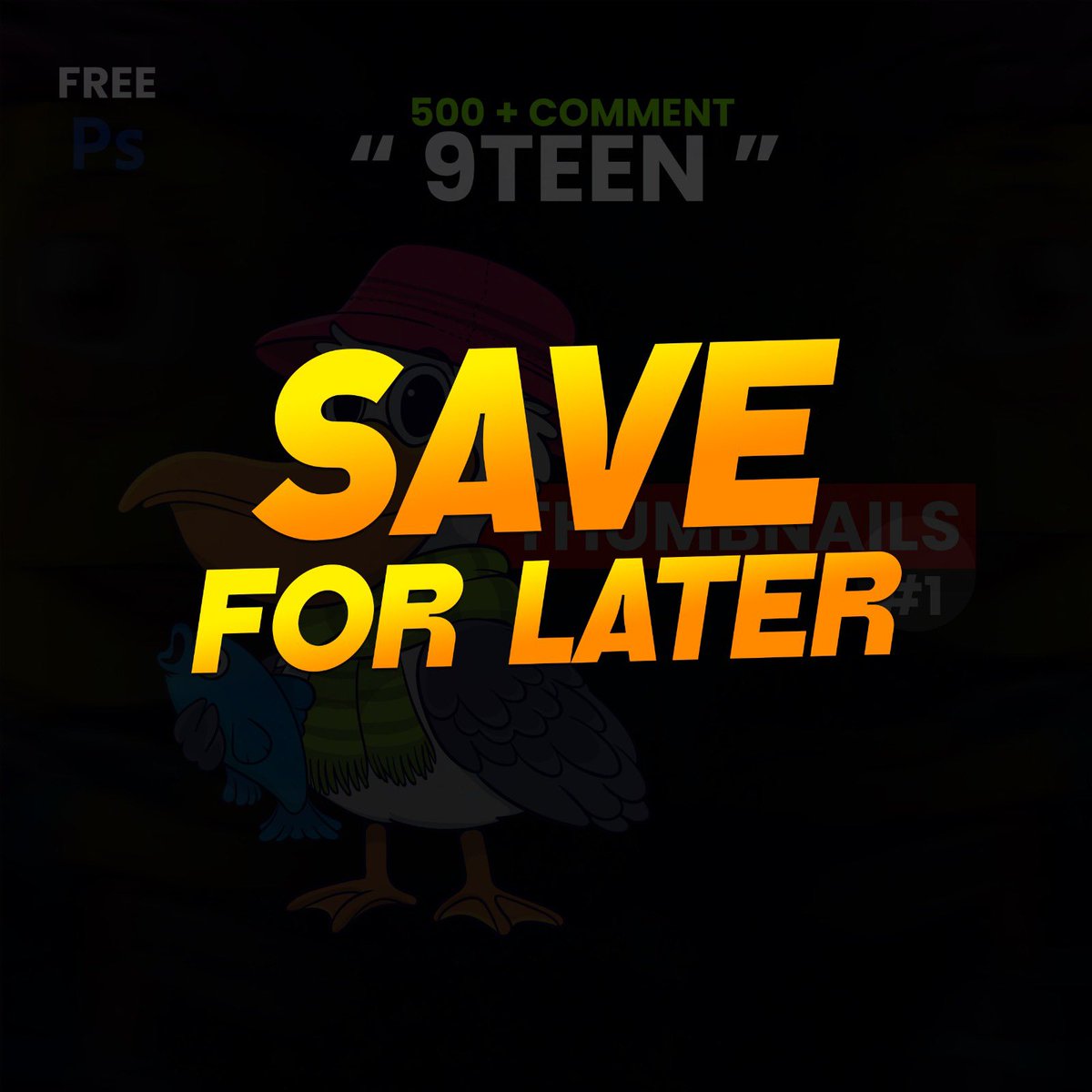 Kavindu341's tweet photo. π₯ 500+ Comments = β9TEENβ π₯
π¨ FREE PSD PACK β Thumbnails
Tag your friends & letβs hit 500! π
#9TEEN #FreePSD #PSDPack #ThumbnailDesign #GraphicDesign #FreeResources https://t.co/a855cTBsNK