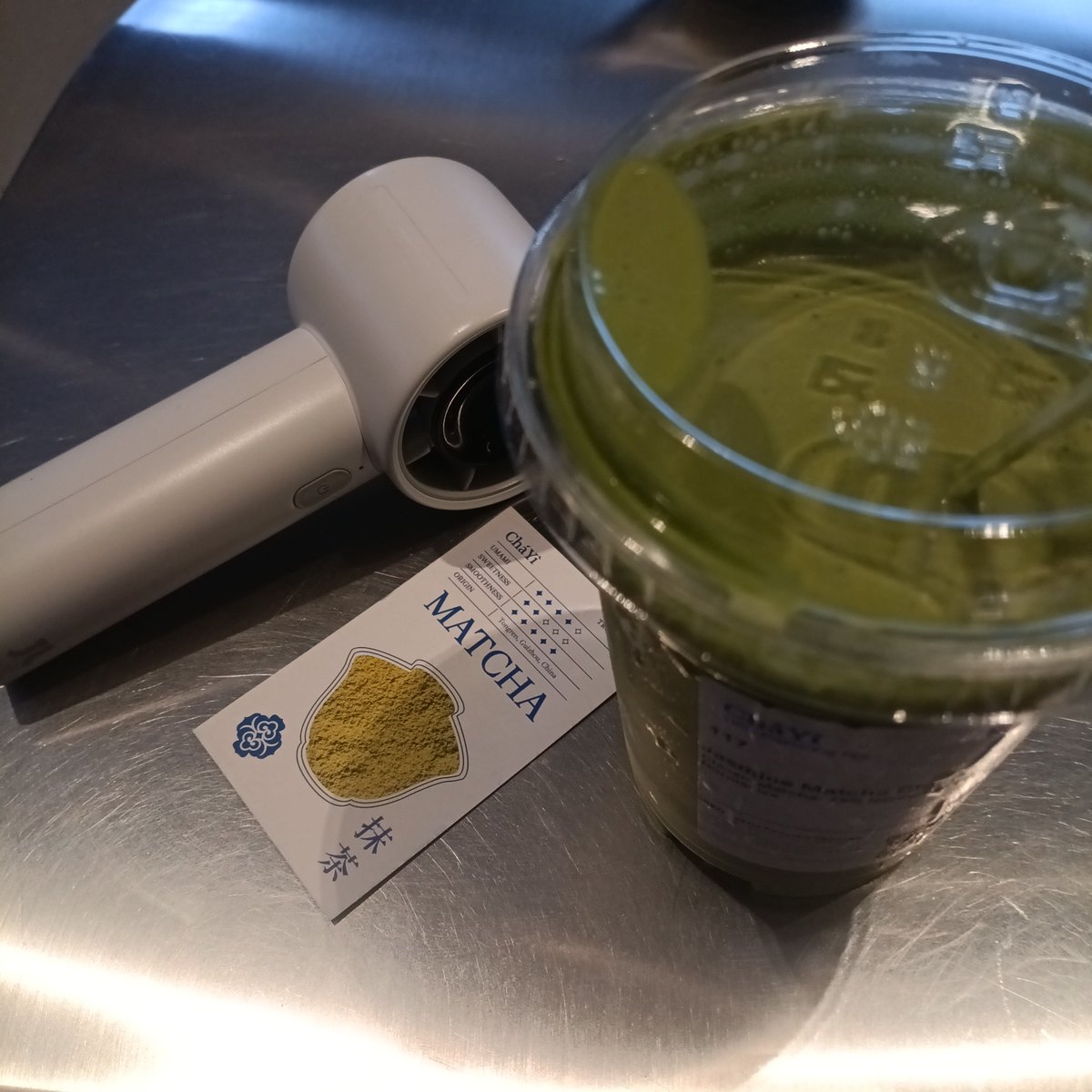 eljwws's tweet photo. skl. Sa mga matcha lovers near Fairview terraces, try nyo ChaYi, wala masarap lang kasi yung Matcha Jasmine Cloud nila ❤️‍🔥 https://t.co/7Hvnv6dWSC