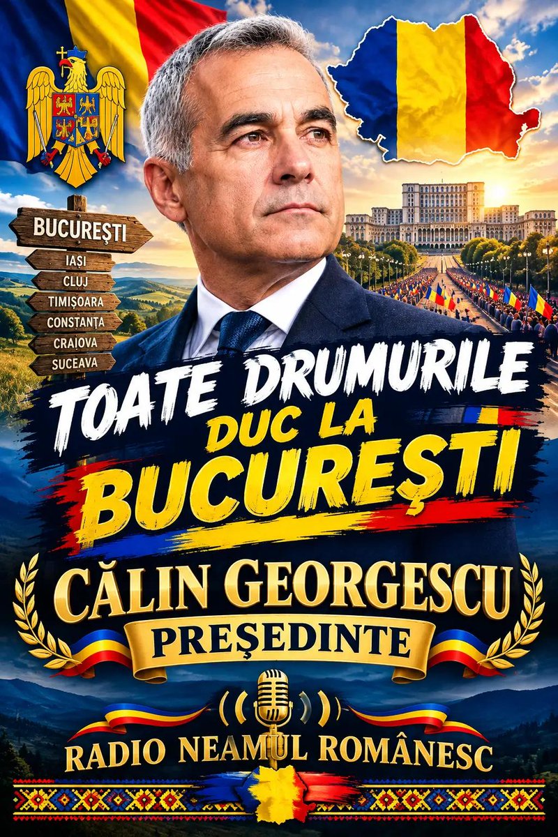 VeteranROUSA's tweet photo. "We're all Cǎlin Georgescu", "CG innocent":
https://t.co/9Jr9JHGs35
Where: Str George Georgescu nr 1-3, Sector 4, Bucureşti https://t.co/LUPnTjs8xQ