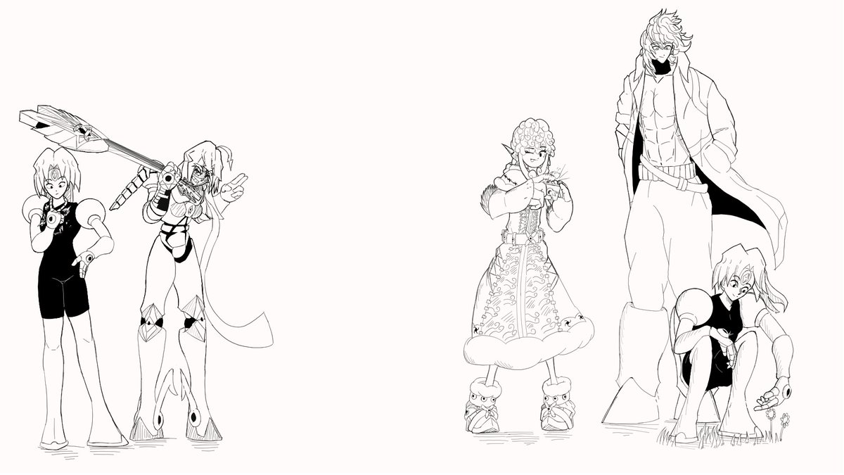 AF8_Manga's tweet photo. Little ocs sketch https://t.co/6Rzx8rcWAt