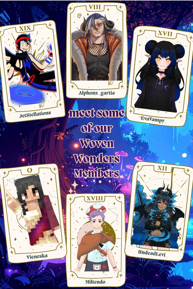 MyuMochii's tweet photo. 🍄 THE WOVEN WONDERERS KEEP ARRIVING!!

Say helloooo to another group joining us for all the cozy chaos, questionable decisions, and modded Minecraft nonsense 🧡✨

And trust me… there’s still more 👀

#WovenWonders #MinecraftSMP #ENVTuber https://t.co/qPWWTnnqOM